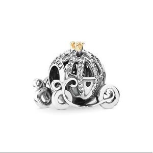 cinderella pumpkin coach authentic pandora charm
